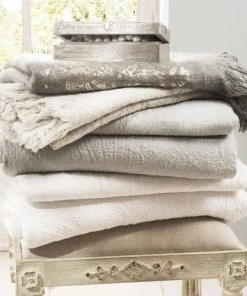 Maisons Du Monde Couvre-lits Boutis écru 240 X 260 Cm -Couvre-lits Soldes 2022 boutis ecru 240 x 260 cm 1000 10 1 160065 4