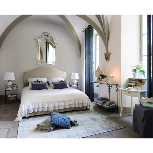 Maisons Du Monde Couvre-lits Boutis En Coton Blanc 240 X 260 Cm 8 Maisons Du Monde Couvre-lits Boutis En Coton Blanc 240 X 260 Cm – Image 6