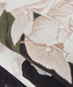 Maisons Du Monde Couvre-lits Boutis En Coton Rose Et Noir Motif Floral 100x200 -Couvre-lits Soldes 2022 boutis en coton rose et noir motif floral 100x200 1000 15 32 188919 2