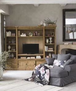 Maisons Du Monde Couvre-lits Boutis En Coton Rose Et Noir Motif Floral 100x200 -Couvre-lits Soldes 2022 boutis en coton rose et noir motif floral 100x200 1000 15 32 188919 5