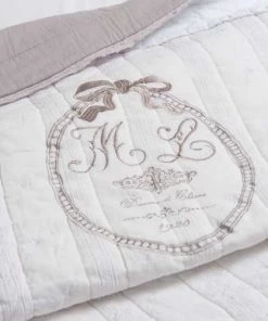 Maisons Du Monde Couvre-lits Boutis En Lin Blanc 240 X 260 Cm -Couvre-lits Soldes 2022 boutis en lin blanc 240 x 260 cm 1000 6 40 131773 3