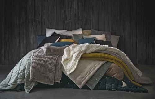 Maisons Du Monde Couvre-lits Boutis Réversible En Velours Coton Vieux Rose 240x260 7 Maisons Du Monde Couvre-lits Boutis Réversible En Velours Coton Vieux Rose 240x260 – Image 5