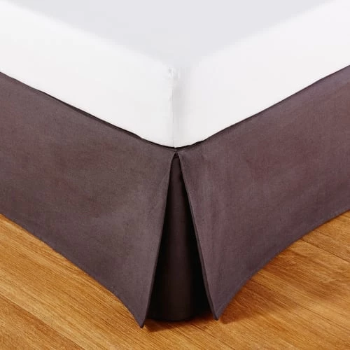 Maisons Du Monde Cache-sommiers Cache-sommier 160x200 En Coton Gris Anthracite 2 Maisons Du Monde Cache-sommiers Cache-sommier 160x200 En Coton Gris Anthracite