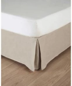 Maisons Du Monde Cache-sommiers Cache-sommier 180 X 200 Cm En Lin Lavé Gris -Couvre-lits Soldes 2022 cache sommier 180 x 200 cm en lin lave beige 1000 3 34 158868 2