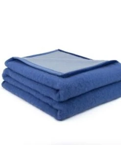 Brun De Vian-Tiran Couvertures Couverture Chaude En Laine Tempéré Vert Kaki 240x260 Cm -Couvre-lits Soldes 2022 couverture chaude en laine tempere bleu 240x260 cm 1