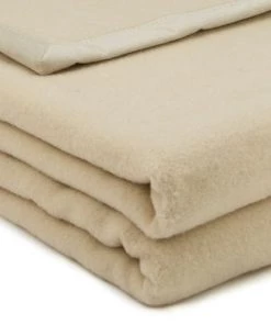 Brun De Vian-Tiran Couvertures Couverture Douce Tempérée En Laine Tempéré Beige Foncé 240x260 Cm -Couvre-lits Soldes 2022 couverture douce temperee en laine tempere beige fonce 240x260 cm 1