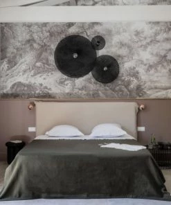 Brun De Vian-Tiran Couvertures Couverture Douce Tempérée En Laine Tempéré Vert Kaki Clair 240x260 Cm -Couvre-lits Soldes 2022 couverture douce temperee en laine tempere vert kaki clair 240x260 cm 1