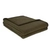 Brun De Vian-Tiran Couvertures Couverture Douce Tempérée En Laine Tempéré Vert Kaki Clair 240x260 Cm -Couvre-lits Soldes 2022 couverture douce temperee en laine tempere vert kaki clair 240x260 cm