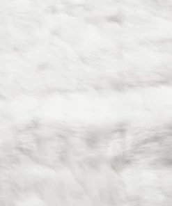 Beliani Couvertures Couverture En Acrylique Blanc 220x180cm -Couvre-lits Soldes 2022 couverture en acrylique blanc 220x180cm 1