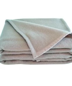 Toison D'Or Couvertures Couverture En Laine Gris 260x240