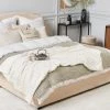 Beliani Couvertures Couverture En Polyester Beige 200x150cm -Couvre-lits Soldes 2022 couverture en polyester beige 200x150cm 5
