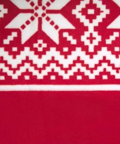 Beliani Couvertures Couverture En Polyester Rouge 200x150cm -Couvre-lits Soldes 2022 couverture en polyester rouge 200x150cm 3