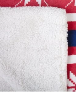 Beliani Couvertures Couverture En Polyester Rouge 200x150cm -Couvre-lits Soldes 2022 couverture en polyester rouge 200x150cm 8