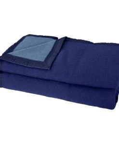 Toison D'Or Couvertures Couverture Laine Marine 260X240 -Couvre-lits Soldes 2022 couverture laine marine 260x240 3