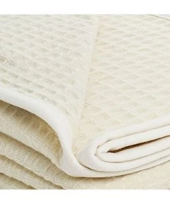 Brun De Vian-Tiran Couvertures Couverture Légère Été En Laine Léger Blanc 240x260 Cm -Couvre-lits Soldes 2022 couverture legere ete en laine leger blanc 240x260 cm 1