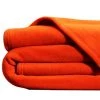 Becquet Couvertures Couverture Polaire 220x240 Orange En Microfibre 350g/m² -Couvre-lits Soldes 2022 couverture polaire 220x240 orange en microfibre 350g m2 1
