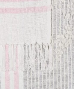 Beliani Couvertures Couverture Rose 120 X 150 Cm -Couvre-lits Soldes 2022 couverture rose 120 x 150 cm 3