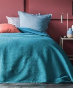 Blanc Cerise Couvre-lits Couvre-lit En Coton 130x260 Cm Canard