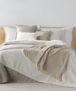 Naf Naf Couvre-lits Couvre Lit En Coton Blanc 180x270 -Couvre-lits Soldes 2022 couvre lit en coton blanc 180x270 8