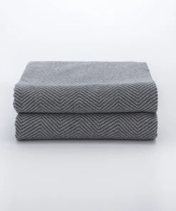 Naf Naf Couvre-lits Couvre Lit En Coton Gris 250x270 -Couvre-lits Soldes 2022 couvre lit en coton gris 250x270 8