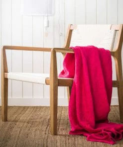 Essix Couvre-lits Couvre-lit En Coton Lavé Rose Azalée 240x260