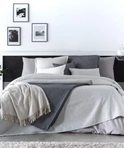 Naf Naf Couvre-lits Couvre Lit En Coton Perle 180x270