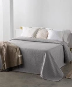 Guy Laroche Couvre-lits Couvre Lit En Coton Terre 230x270 -Couvre-lits Soldes 2022 couvre lit en coton terre 230x270 8