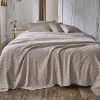 Essix Couvre-lits Couvre Lit En Coton Tissé Beige 260x240 -Couvre-lits Soldes 2022 couvre lit en coton tisse beige 260x240 3