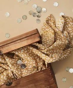 Essix Couvre-lits Couvre Lit En Coton Tissé Jaune 260x240 -Couvre-lits Soldes 2022 couvre lit en coton tisse jaune 260x240 3