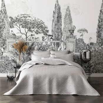 Alexandre Turpault Couvre-lits Couvre-lit Matelassé En Satin De Coton Bio Terre Cuite 260x240 8 Alexandre Turpault Couvre-lits Couvre-lit Matelassé En Satin De Coton Bio Terre Cuite 260x240 – Image 6