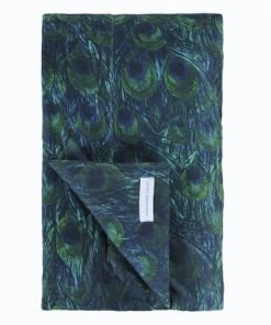 Designers Guild Couvre-lits Couvre-lit Imprimé En Satin De Coton Viridian 140x220 -Couvre-lits Soldes 2022 couvre lit imprime en satin de coton viridian 140x220 3