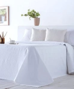 Guy Laroche Couvre-lits Couvre-lit Jacquard 180x270 Cm Blanc -Couvre-lits Soldes 2022 couvre lit jacquard 180x270 cm blanc 9