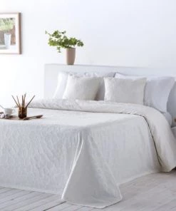 Guy Laroche Couvre-lits Couvre-lit Jacquard 250x270 Cm écru