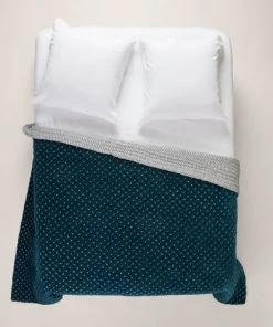 Madura Couvre-lits Couvre-lit Matelassé 240x260 Cm Pétrole -Couvre-lits Soldes 2022 couvre lit matelasse 240x260 cm petrole 3