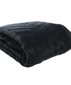 Sensei Maison Couvre-lits Couvre Lit Matelassé Carbone 180x240 Cm