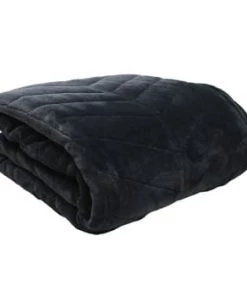 Sensei Maison Couvre-lits Couvre Lit Matelassé Carbone 180x240 Cm -Couvre-lits Soldes 2022 couvre lit matelasse carbone 180x240 cm 4