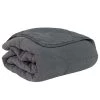 Passage Vernet Couvre-lits Couvre-lit XL En Lin Lavé Gris Anthracite Doublure En Percale De Coton -Couvre-lits Soldes 2022 couvre lit xl en lin lave gris anthracite doublure en percale de coton