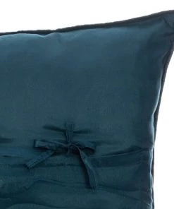 Decoratie Couvre-lits Dessus De Lit 240x260 Bleu Canard + 2 Taies -Couvre-lits Soldes 2022 dessus de lit 240x260 bleu canard 2 taies 3