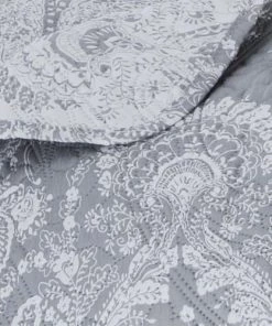 Decoratie Couvre-lits Dessus De Lit 240x260 Marie Gris. -Couvre-lits Soldes 2022 dessus de lit 240x260 marie gris 2