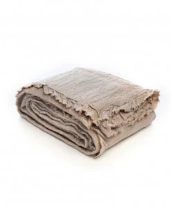 Montéléone Couvre-lits Dessus De Lit En Coton Beige 180X260 Cm -Couvre-lits Soldes 2022 dessus de lit en coton beige 180x260 cm 1