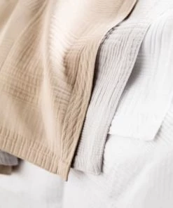 Montéléone Couvre-lits Dessus De Lit En Coton Gris 280X260 Cm -Couvre-lits Soldes 2022 dessus de lit en coton gris 280x260 cm 3