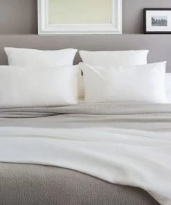 Toison D'Or Couvre-lits Dessus De Lit En Coton Perle 270X250 Cm