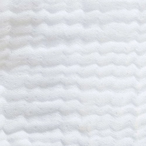 Maison D'été Couvre-lits Dessus De Lit En Gaze De Coton Blanc 240X260 CM 5 Maison D'été Couvre-lits Dessus De Lit En Gaze De Coton Blanc 240X260 CM – Image 3