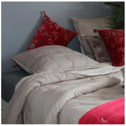 Sud Etoffe Couvre-lits Dessus De Lit En Percale Anthracite 180X250 Cm 6 Sud Etoffe Couvre-lits Dessus De Lit En Percale Anthracite 180X250 Cm â Image 4