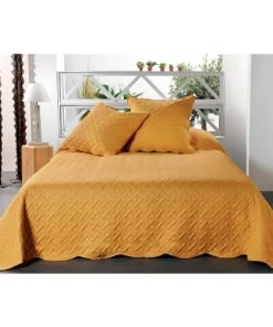 Linder Couvre-lits Dessus De Lit En Polyester Soleil 230X250 Cm