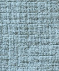 Maison D'été Couvre-lits Dessus De Lit Gaze De Coton Bleu Minéral 240X260 CM -Couvre-lits Soldes 2022 dessus de lit gaze de coton bleu mineral 240x260 cm 2