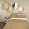 Maison D'été Couvre-lits Dessus De Lit Gaze De Coton Camel 280X280 CM -Couvre-lits Soldes 2022 dessus de lit gaze de coton camel 280x280 cm