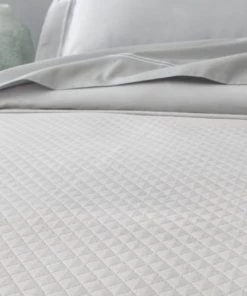 MPC Maison Couvre-lits Dessus De Lit Luxe En Coton Gris Clair 230x250 Cm -Couvre-lits Soldes 2022 dessus de lit luxe en coton gris clair 230x250 cm 1