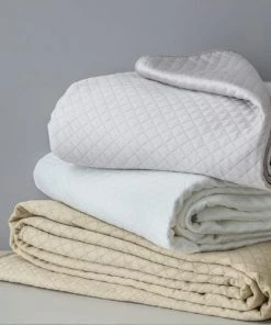 MPC Maison Couvre-lits Dessus De Lit Luxe En Coton Gris Clair 275x260 Cm -Couvre-lits Soldes 2022 dessus de lit luxe en coton gris clair 275x260 cm 4