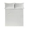 Guy Laroche Home Draps Plats Drap De Lit En Coton Percale Gris 160x280 Cm -Couvre-lits Soldes 2022 drap de lit en coton percale gris 160x280 cm